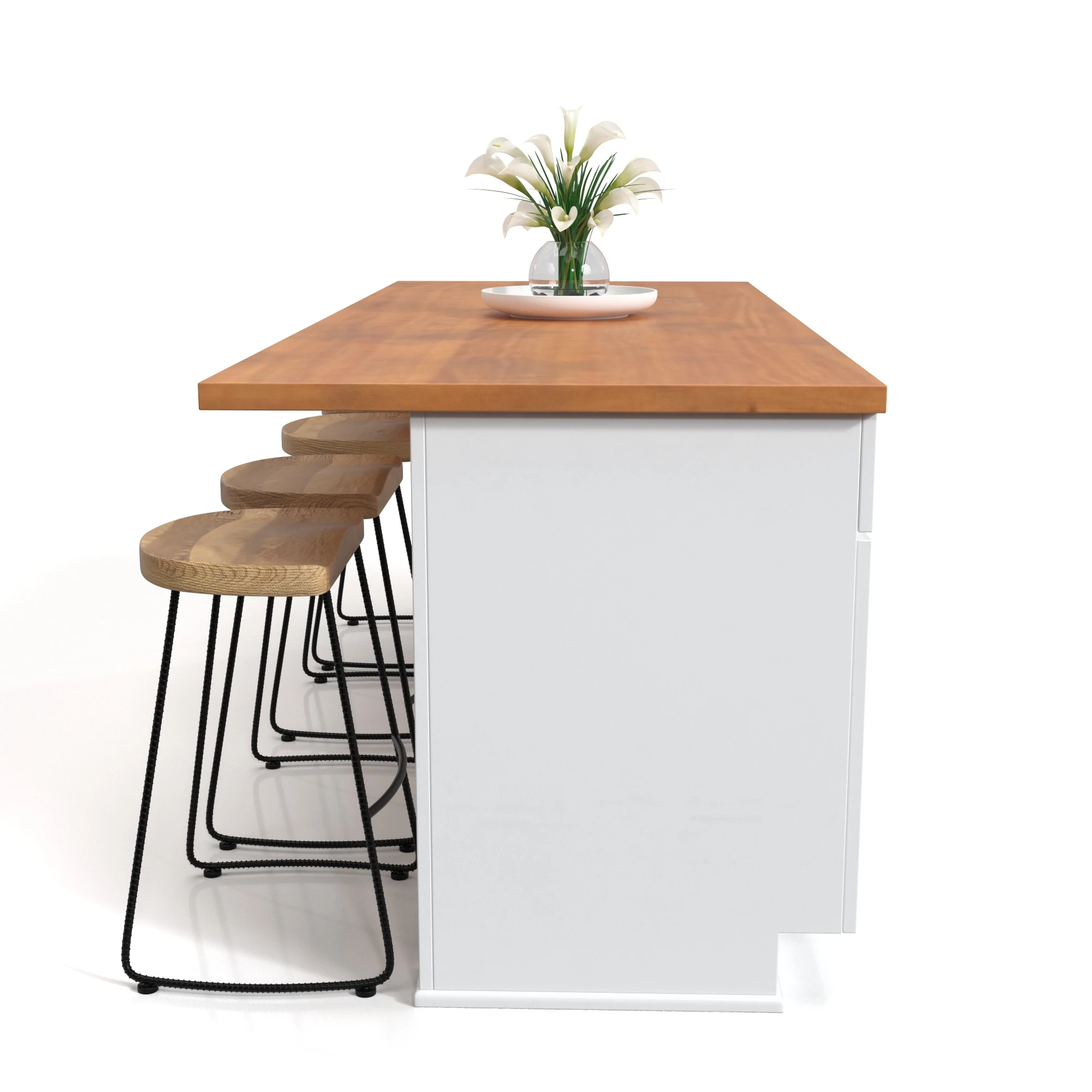 Kitchen Island Countertop 07 3D Model_03